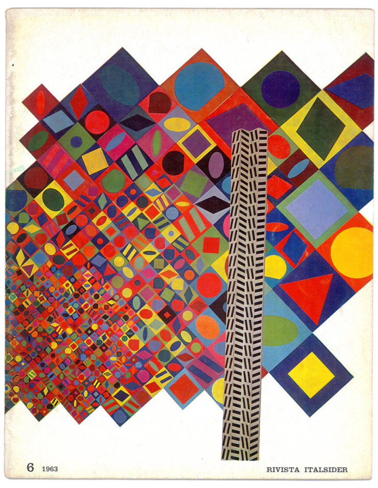 Copertina_Rivista_Italsider_1963_Vasarely